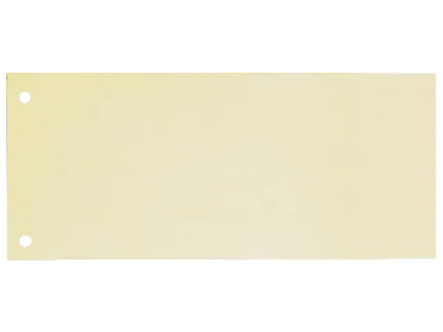 Scheidingsstrook Oxford smal 240x105mm 190gr geel