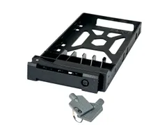 QNAP TRAY-25-BLK01, HDD-bevestigingsbeugels, Kunststof, Zwart, 2.5 inc