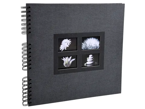 Fotoalb PASSION 32x32cm 60bl zwart