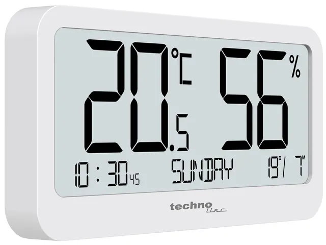 Thermometer Technoline WS 9455 107x55x13mm wit
