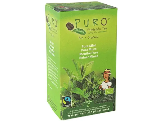 Puro thee Pure Mint fairtrade 25 zakjes