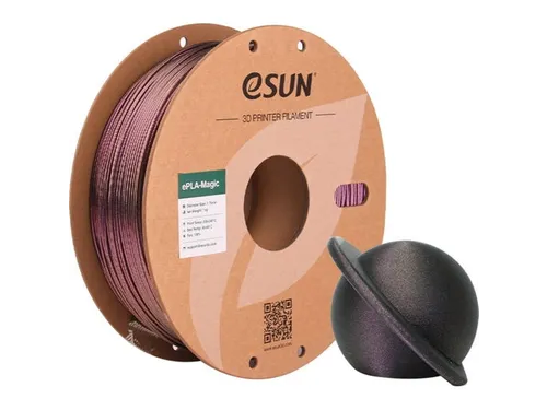 eSUN 3D printer Filament ePLA Magic 1,75mm Glinsterend Paars 1kg
