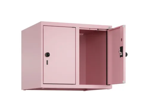 opzetkast,v. locker,2vak.,vak B 300mm,HxBxD 500x600x500mm,draaigrendel