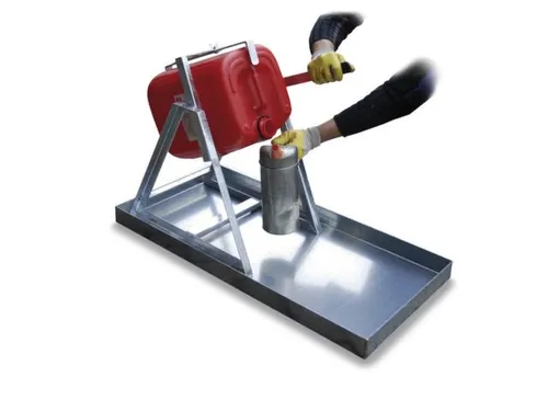 Vulhulp Voor Jerrycan Voor 20/25 Liter 780x 375x 520mm Verzinkt