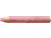 Crayon de couleur STABILO 880 woody 3-en-1 multi-surfaces rose