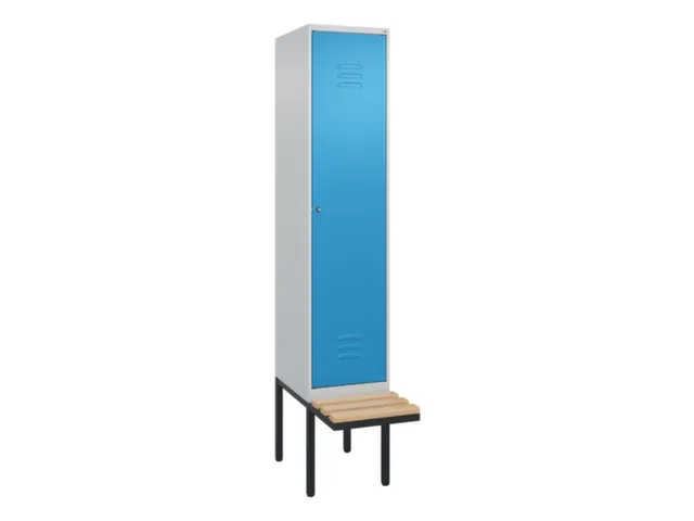 locker voor scheiding van kleding,HxBxD 2120x400x815mm,1vak