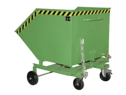 Kiepwagen voor spaanders,HxLxB 1290x1420x1340mm,1m³,draagverm. 300kg