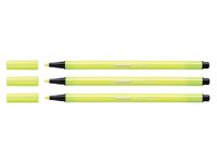 Viltstift STABILO Pen 68/024 neon geel