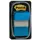 Indextabs 3M Post-it 680 25.4x43.2mm blauw