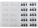 Genummerde Loterij- En Garderobetickets 1-1000