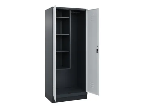 schoonmaakkast,HxBxD 1950x800x500mm,links 4vakken