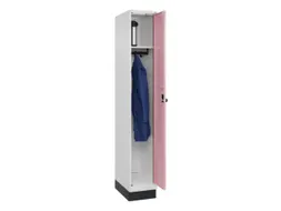 locker,HxBxD 1950x300x500mm,1vak,vak B 300mm,draaigrendel,sokkel