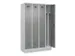 armoire vestiaire noir et blanc,HxlxP 1950x1200x500mm,4compart.
