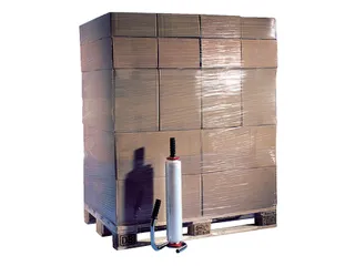 Wikkelfolie Budget 500mmx300m 20 µm transparant - 3
