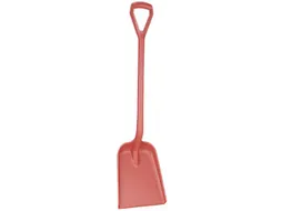 Vikan 56264 Schop 104cm Standaard Blad Metaaldetecteerbaar Rood