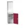 lessenaarkast met achterwand 2000x525x550mm 1 legbord RAL7035+RAL3004