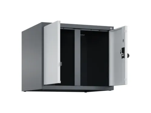 opzetkast,v. locker voor scheiding van kleding,2vak.,vak B 300mm