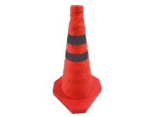 vouwpylon,HxB 450x250mm,ABS,oranje - 2