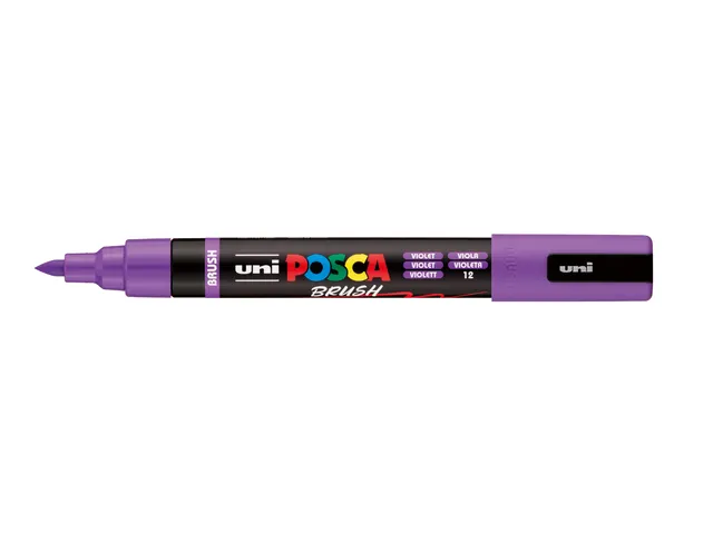 Paintmarker Uni POSCA PC-5BR brushpunt M violet