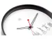 Horloge murale NeXtime 'Worldtour' Ø30cm plastique noir