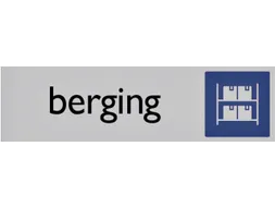 Infobord pictogram berging 165x44mm