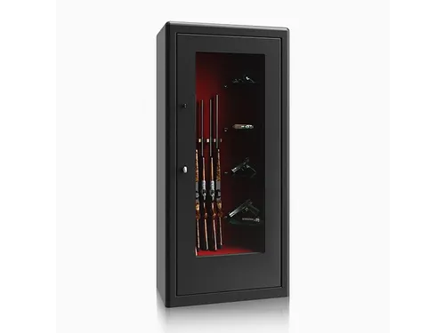 Cicogna 1 E Inbraakwerende Wapenkast vitrine 180x84x45cm