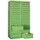 ladekast HxBxD 1800x1000x500mm 28laden RAL7035 front RAL5012