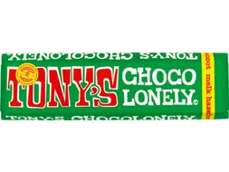 Chocolade Tony's Chocolonely reep 47gr hazelnoot