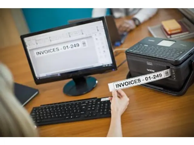 beletteringsysteem PT-D800W