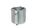 Cendrier mural Antifeu 145x150x150mm Basculant Inox laqué