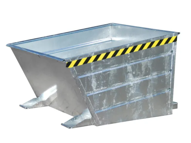 kiepbak,HxLxB 730x1375x800mm,0,5m³,draagverm. 750kg,verzinkt