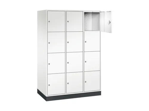 grootvolume-lockersysteem,HxBxD 1950x1220x600mm,3x4vakken,cil.-slot
