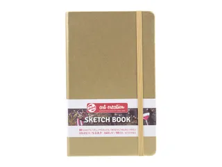 Schetsboek Talens Art Creation 80 witte vellen 140gr 130x210mm witgoud - 2