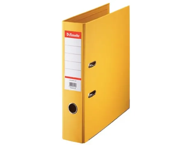 Ordner N1 Power Rugbreedte 80mm Geel A4