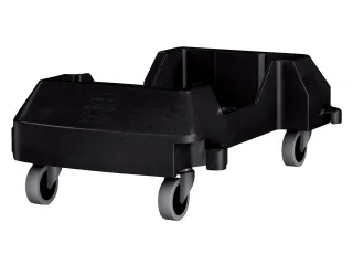 Onderstel Rubbermaid Slim Jim zwart - 1