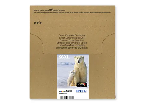 Multipack 4-colours 26XL EasyMail