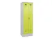 locker voor scheiding van kleding,HxBxD 1950x600x500mm,2vak