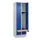 locker met bank,HxBxD 1950x600x815mm,2vak,vak B 300mm,cilinderslot