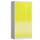 Lockerkast 1800x870x500mm 3x4 vakken cilinderslot, sokkel, RAL1018