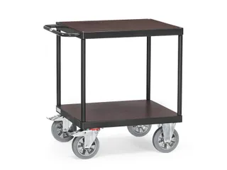 Tafelwagens 12497 Ral7016 1200kg 2 Etages 700x700mm Watervast - 1