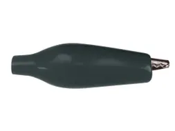 Geisoleerde Krokodillenklem 27mm - Zwart