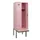 locker met bank,HxBxD 1950x600x815mm,2vak,vak B 300mm,cilinderslot