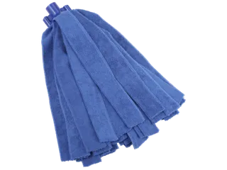 Vikan Microfibre draadmop microvezel stroken schroefdraad Blauw - 1