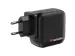 Mini GaN Muurlader 100W 4-poorts Zwart