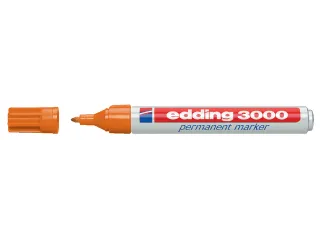 Viltstift edding 3000 rond oranje 1.5-3mm - 1