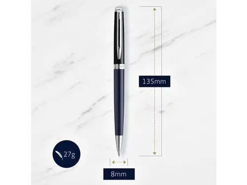 Balpen Waterman Hémisphère Colour Blocking black en blue CT medium