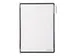 Zichtpaneel Tarifold A4 verticaal 230x343mm Zwart 10 stuks