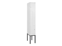 armoire vestiaire Z HxlxP 2120x300x500mm larg. compart. 150/300mm
