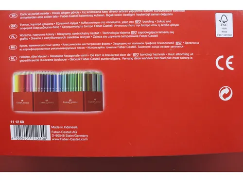 Kleurpotlood Faber Castell Castle Kartonnen Etui A 60 Stuks
