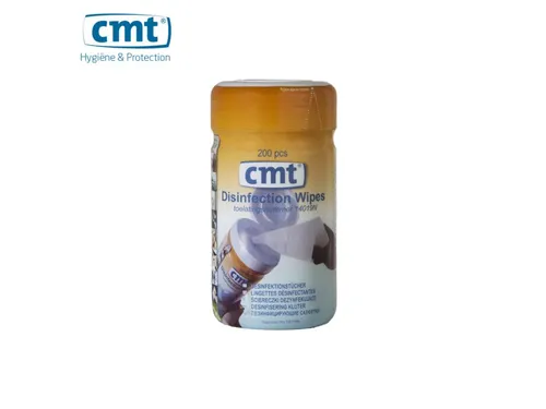 CMT Desinfectie Doekjes Busje 14019N Wit 12x200 stuks